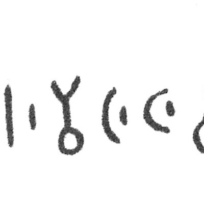 inscription of siglum HCH 166