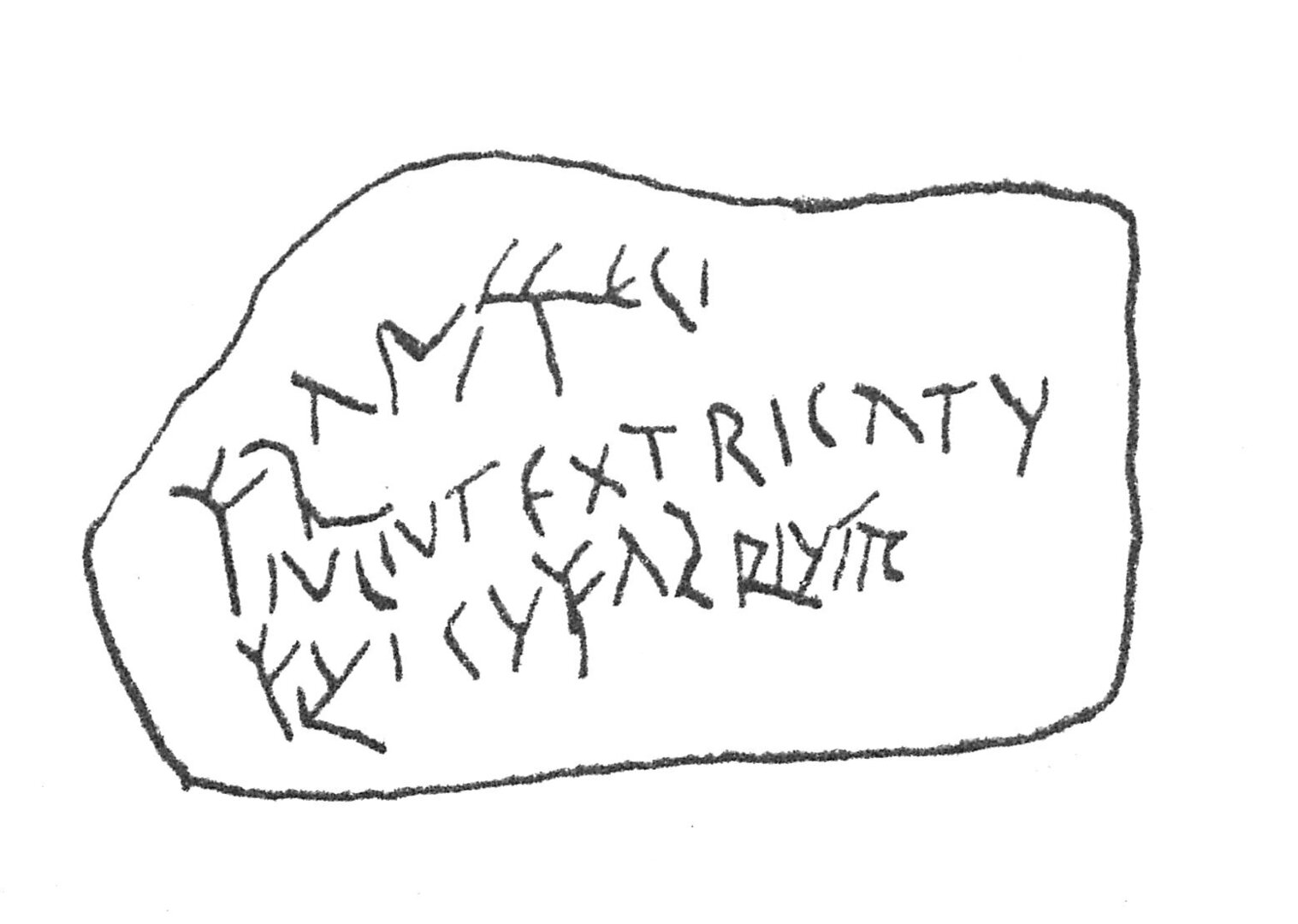 inscription of siglum HCH 173