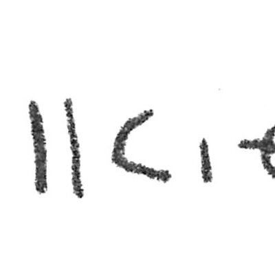 inscription of siglum HCH 190