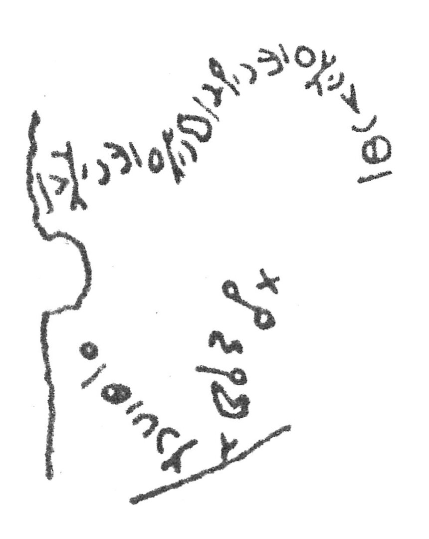 inscription of siglum HCH 195