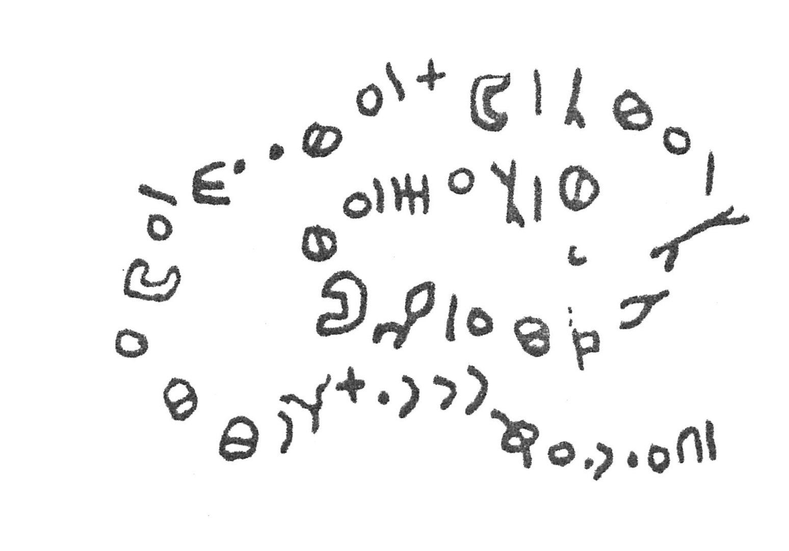 inscription of siglum HCH 196