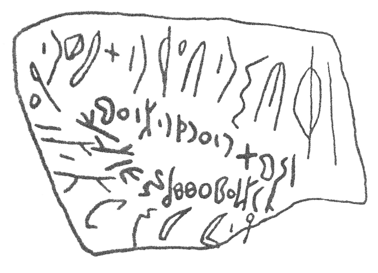 inscription of siglum HCH 21