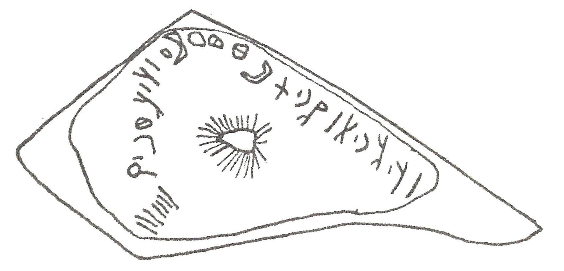 inscription of siglum HCH 28