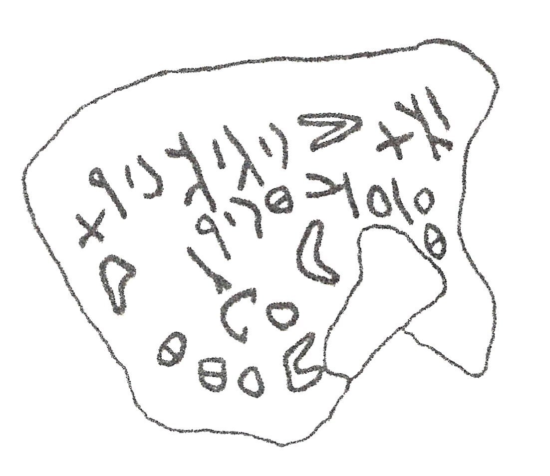 inscription of siglum HCH 36