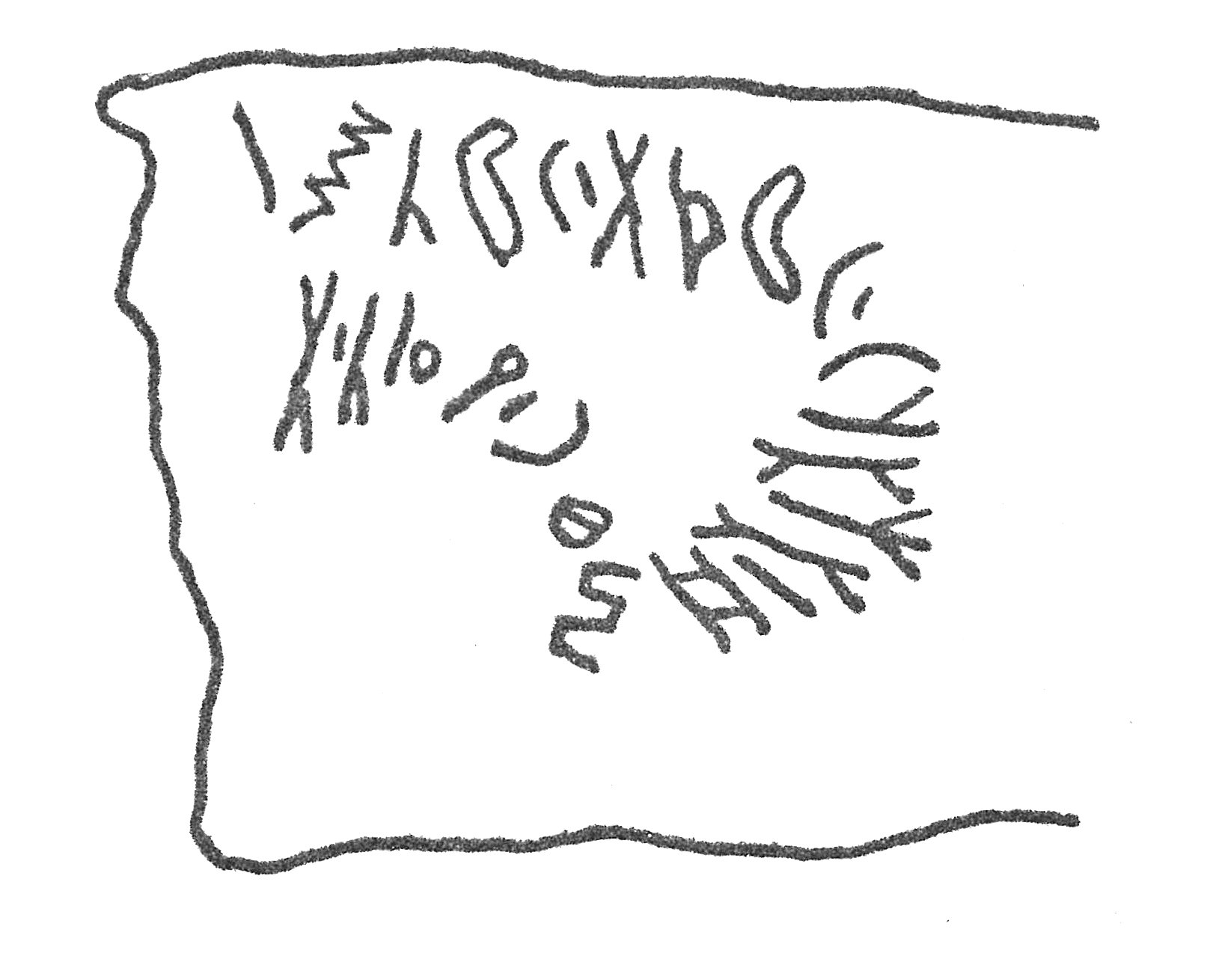 inscription of siglum HCH 53