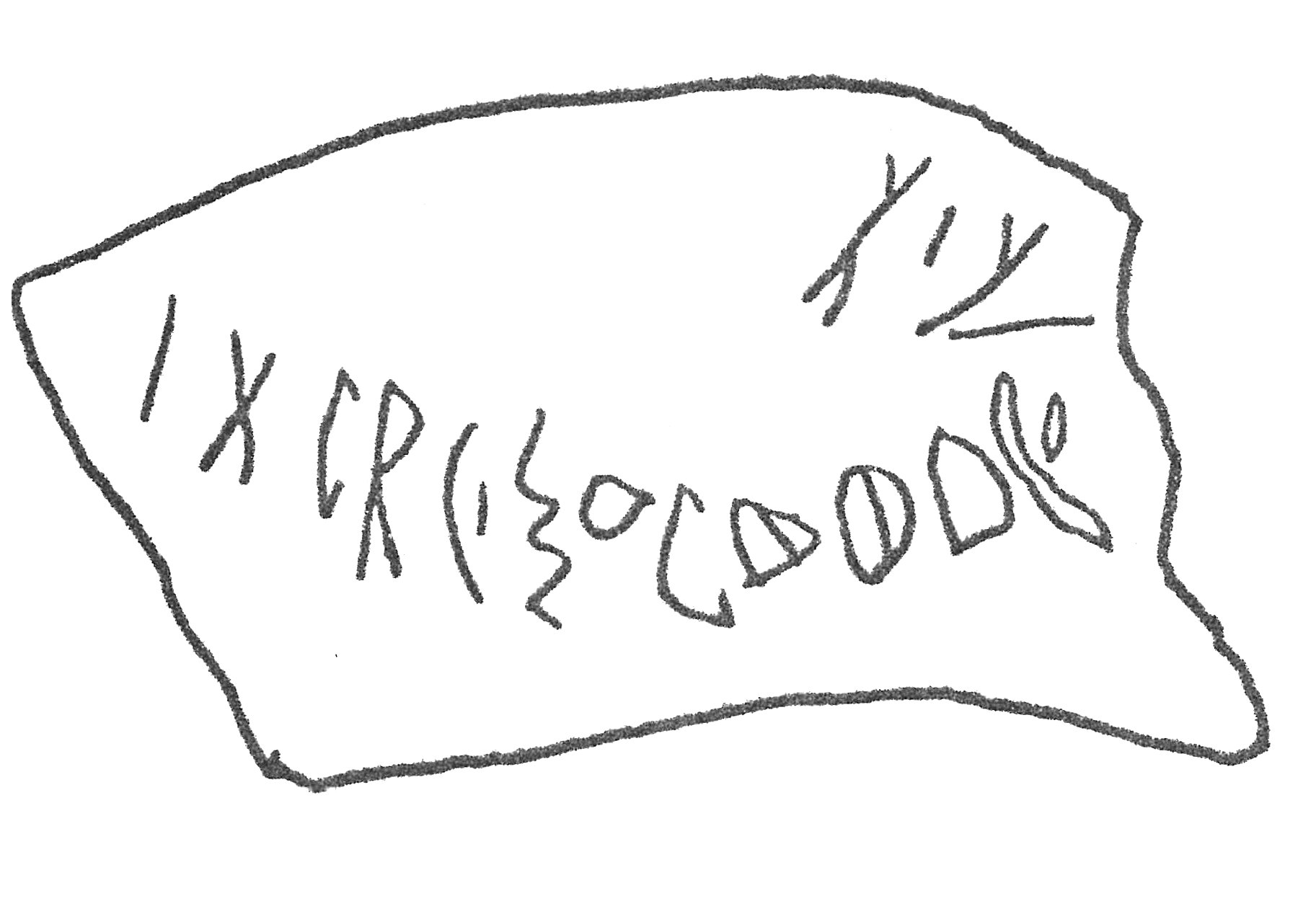 inscription of siglum HCH 66
