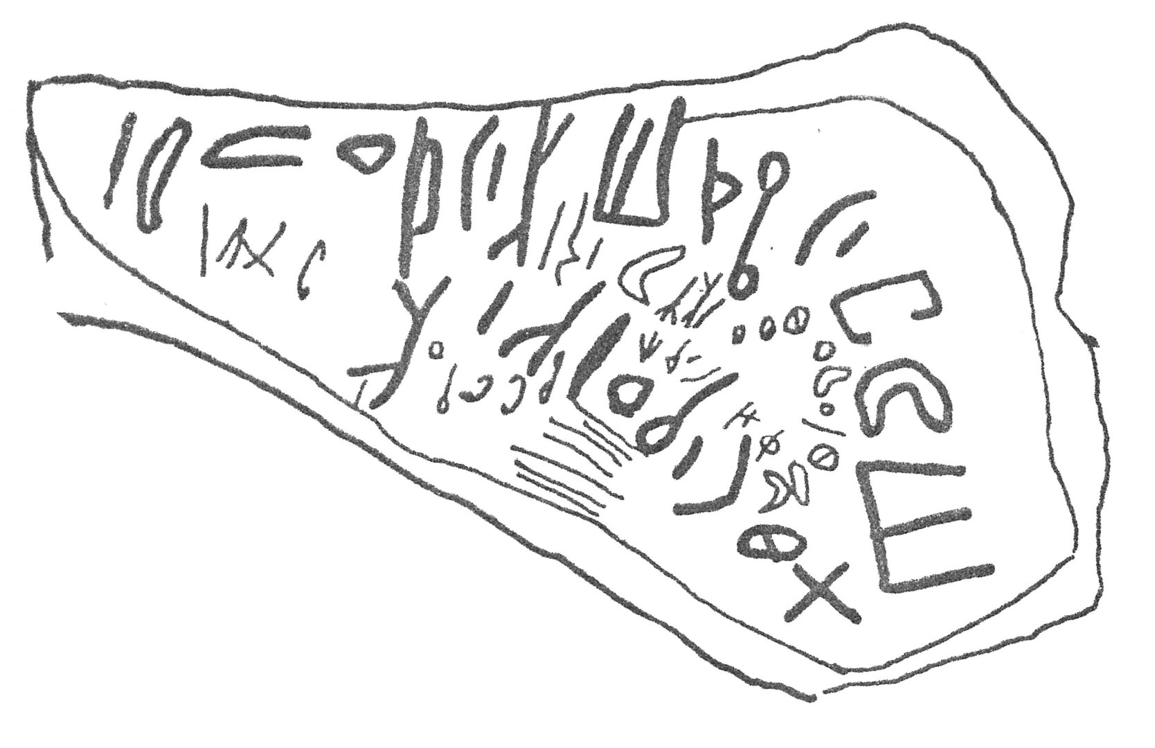 inscription of siglum HCH 68