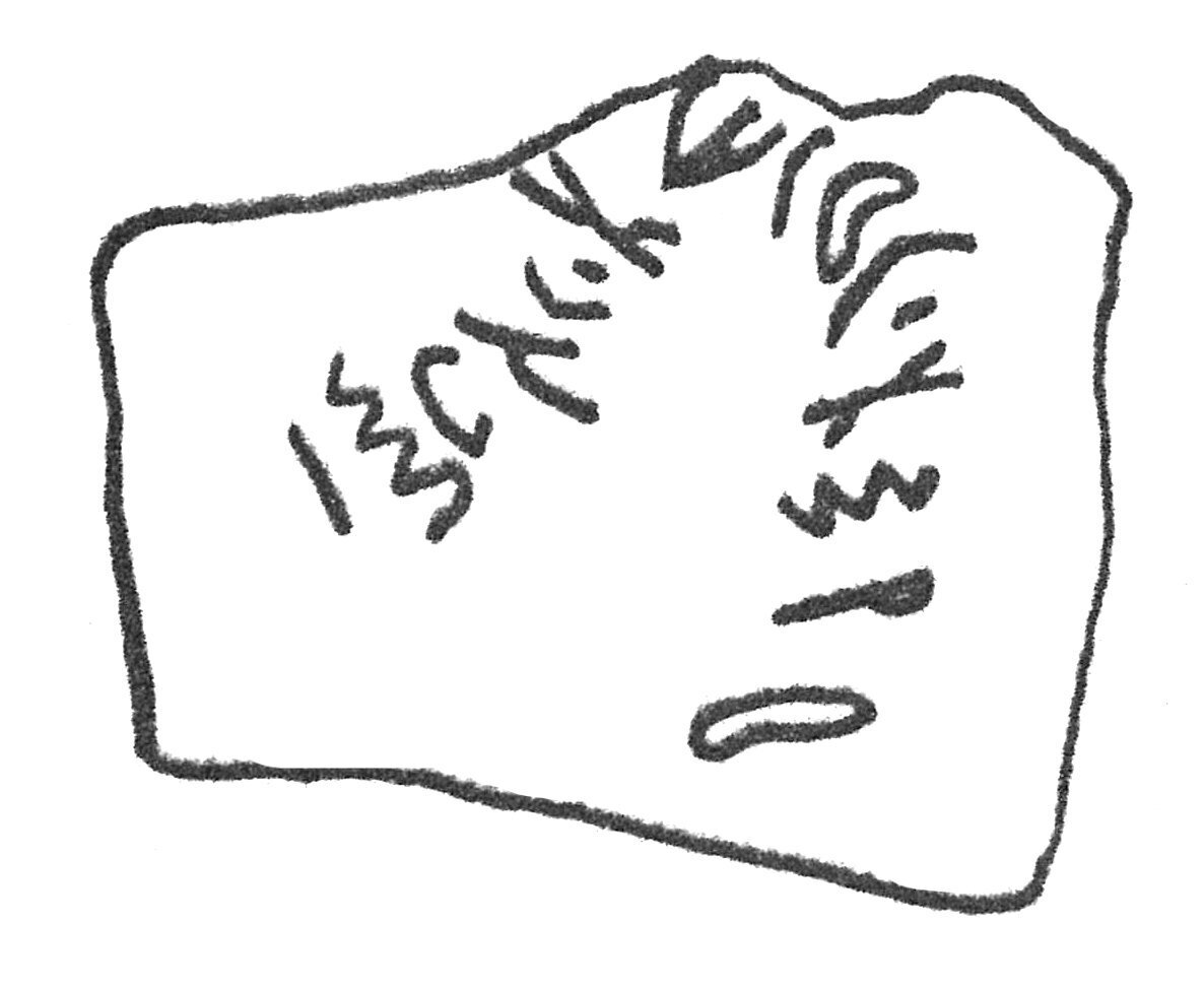 inscription of siglum HCH 97