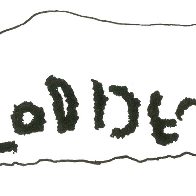 inscription of siglum HH 2