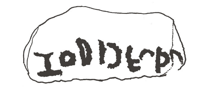 inscription of siglum HH 2