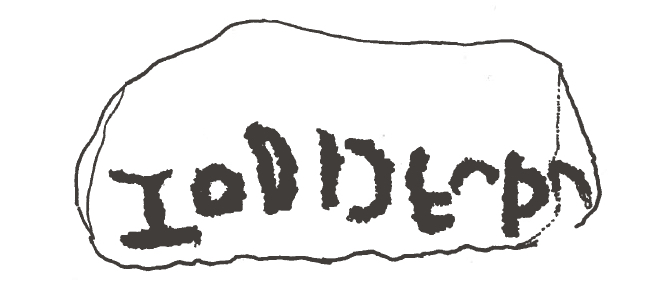 inscription of siglum HH 2