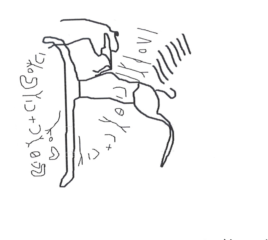 inscription of siglum HNSD 112=111