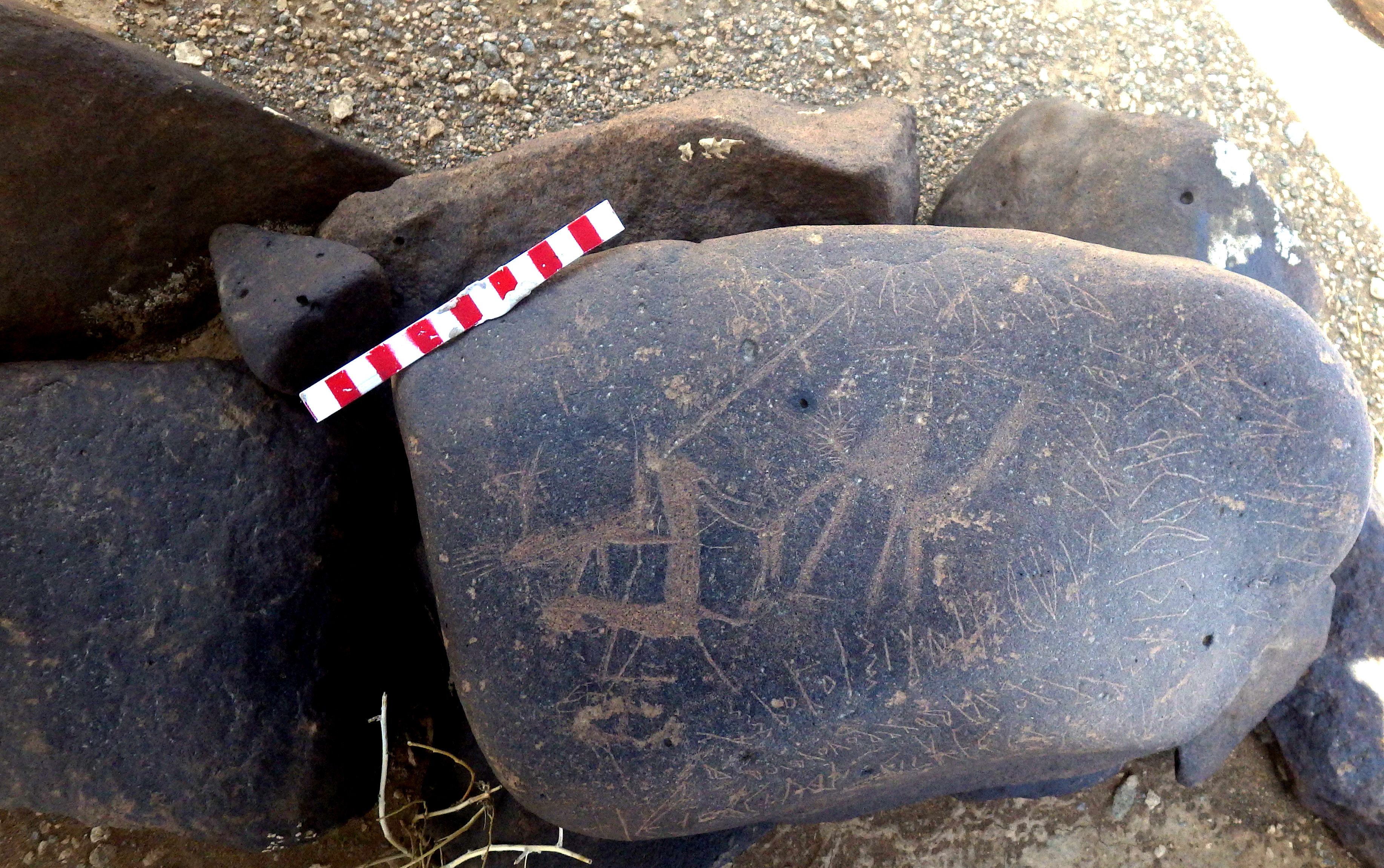 inscription of siglum HNSD 123