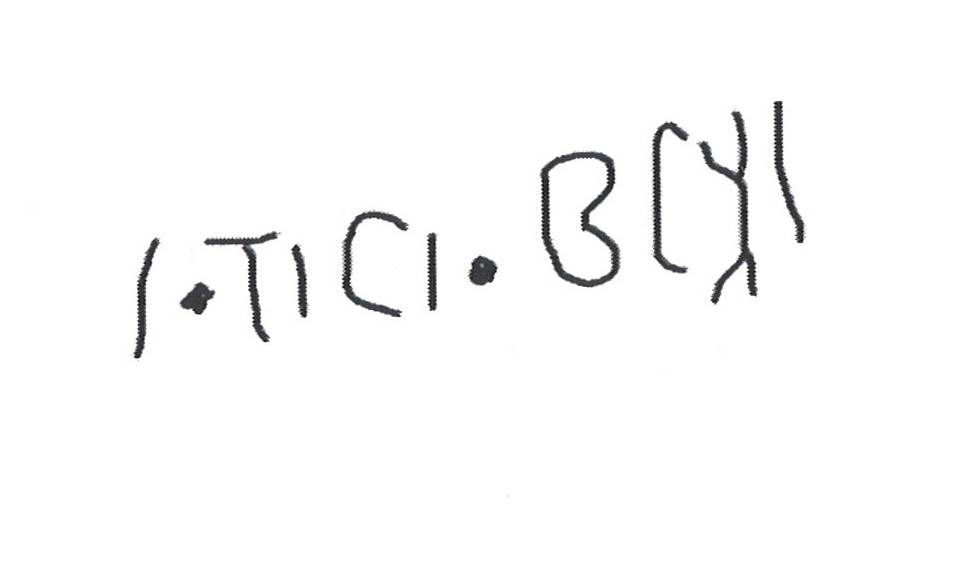 inscription of siglum HNSD 206