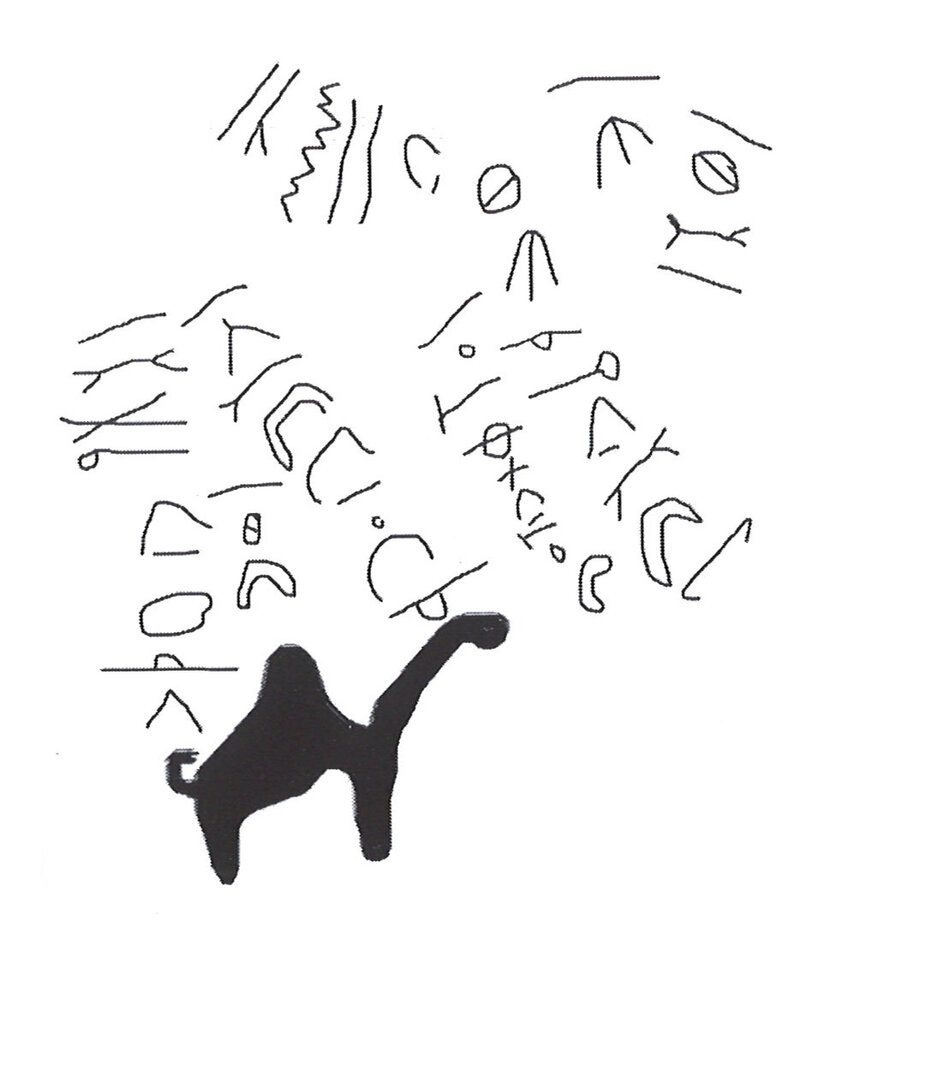 inscription of siglum HNSD 92