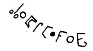 inscription of siglum HU 288
