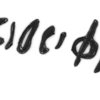 inscription of siglum HYGQ 111