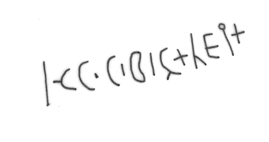 inscription of siglum HYGQ 115