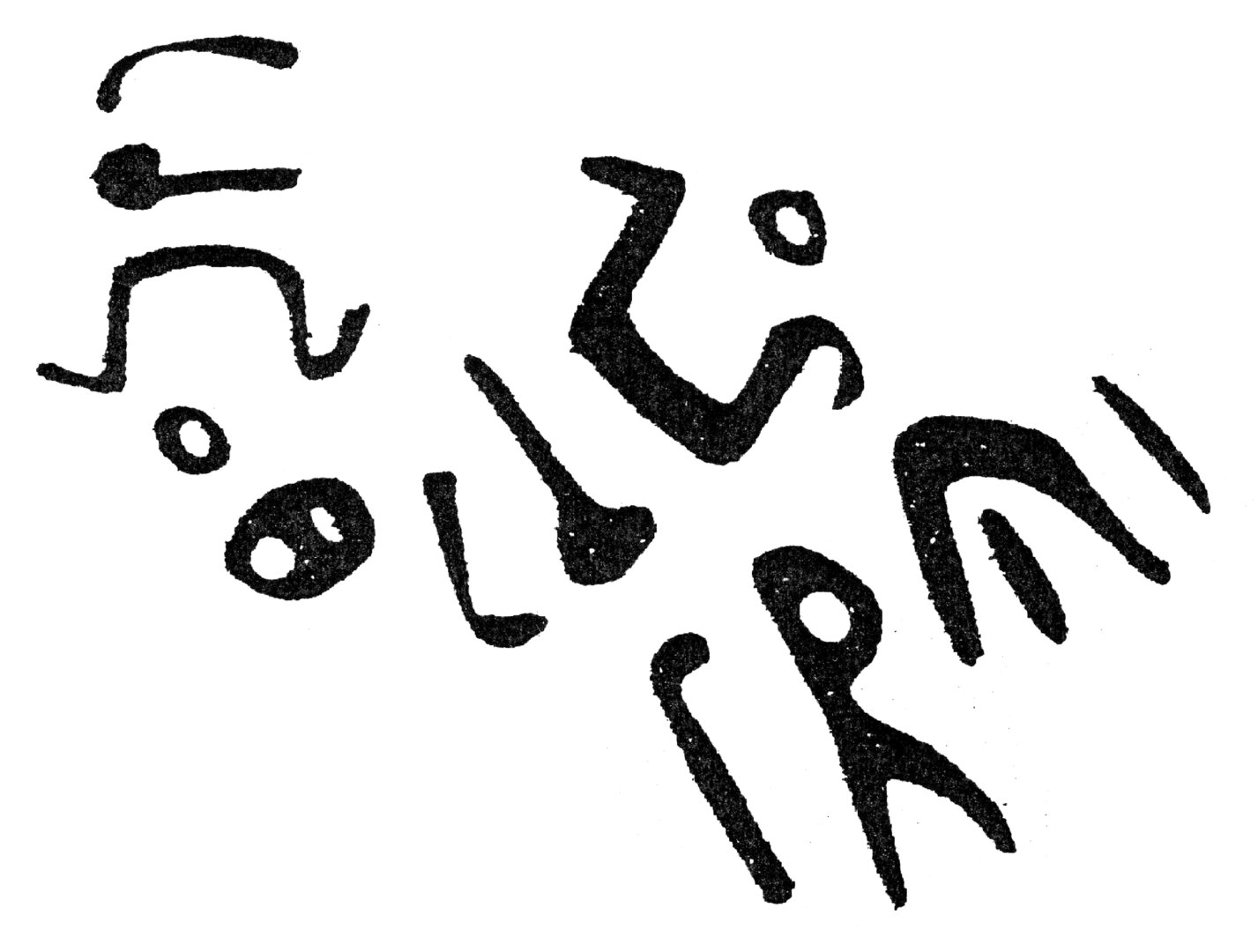inscription of siglum HaNS 386