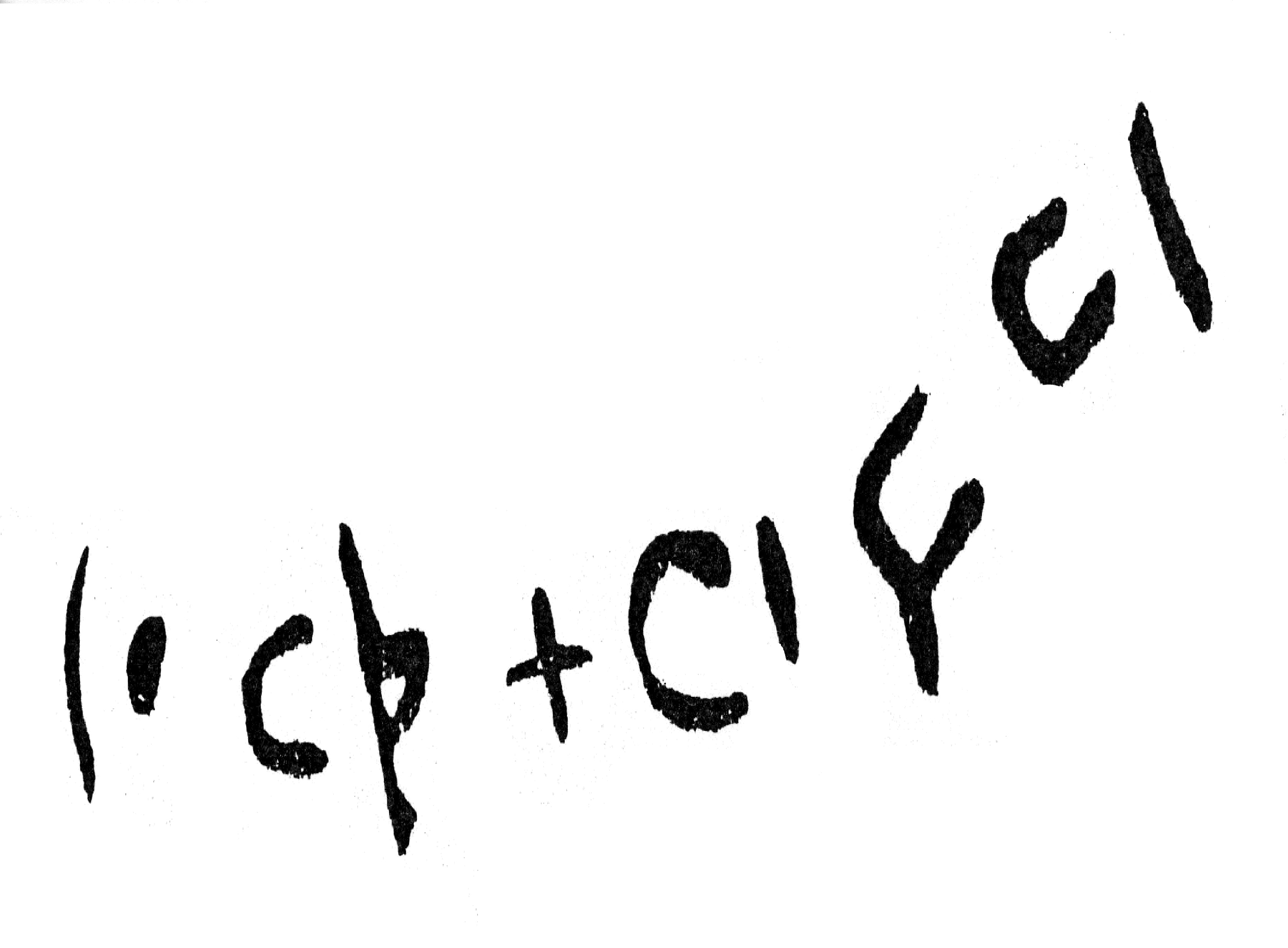 inscription of siglum HaNS 388