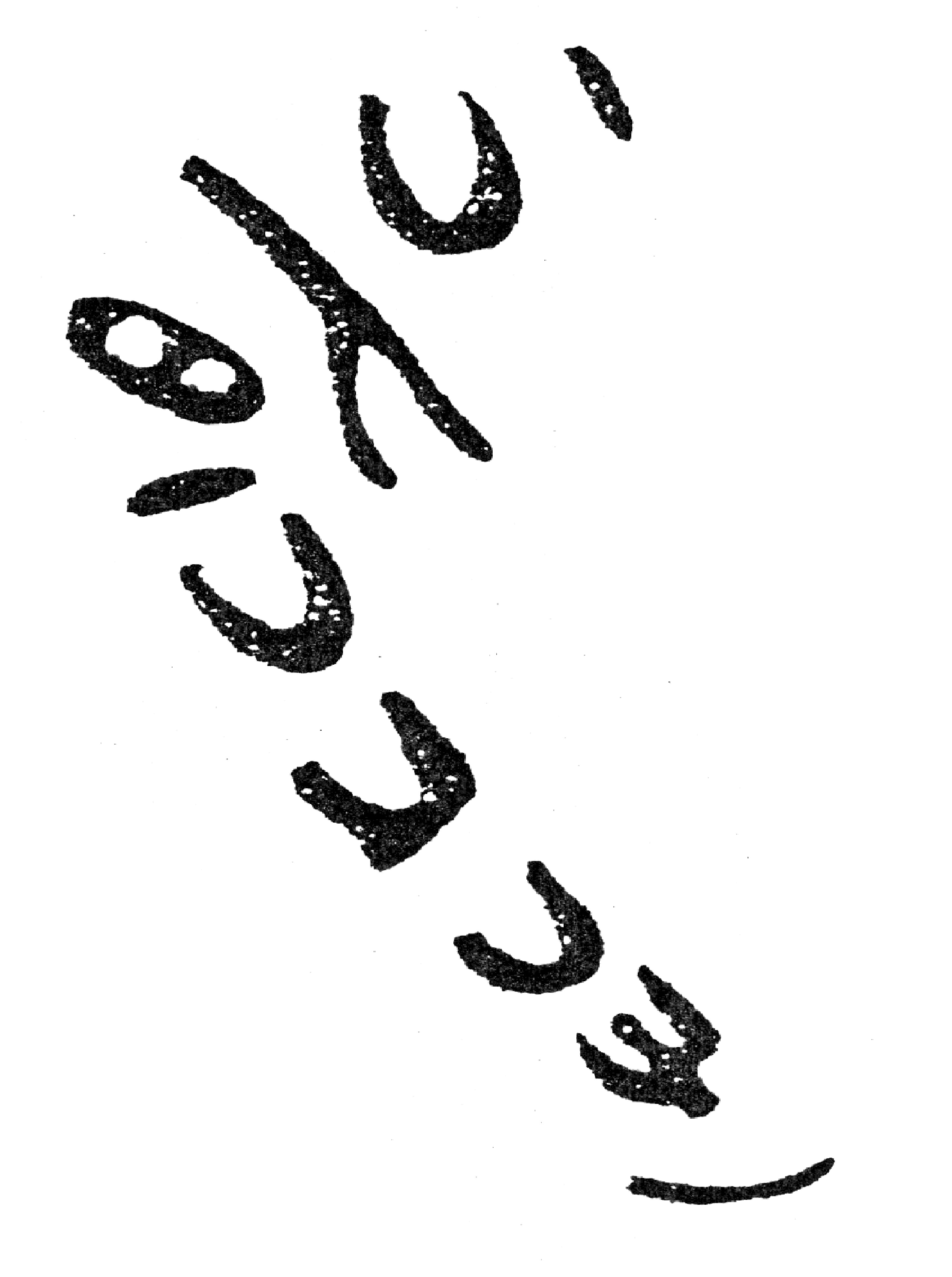 inscription of siglum HaNS 390