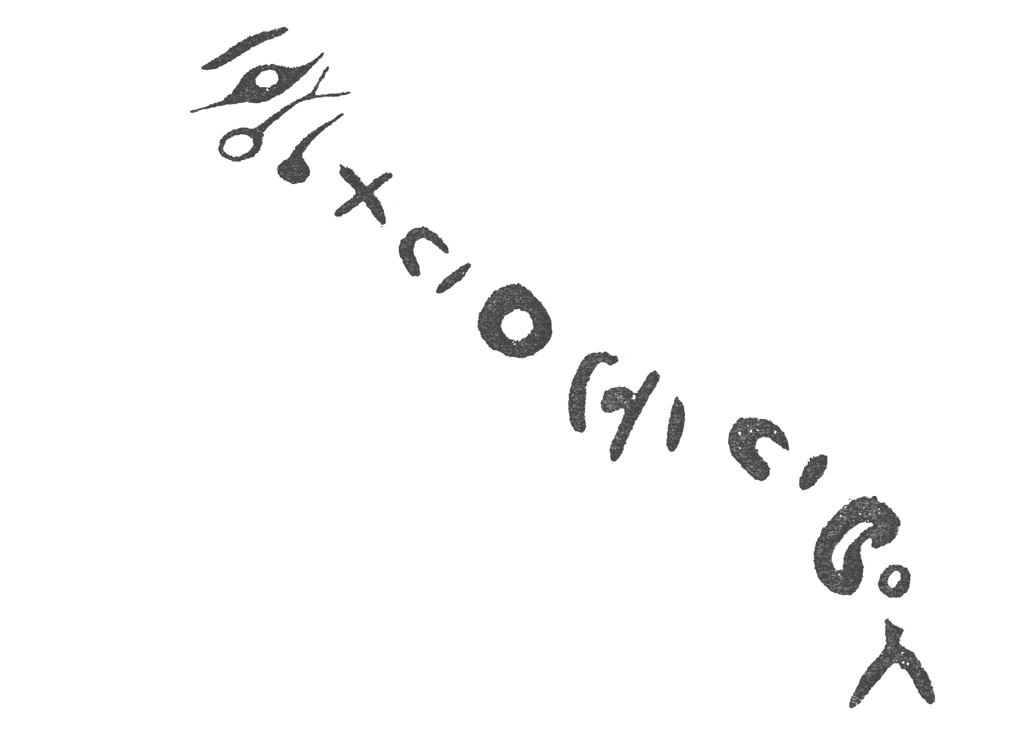 inscription of siglum HaNS 391