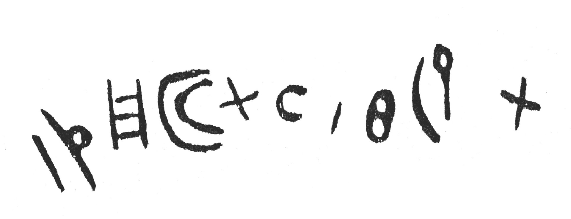 inscription of siglum HaNS 406