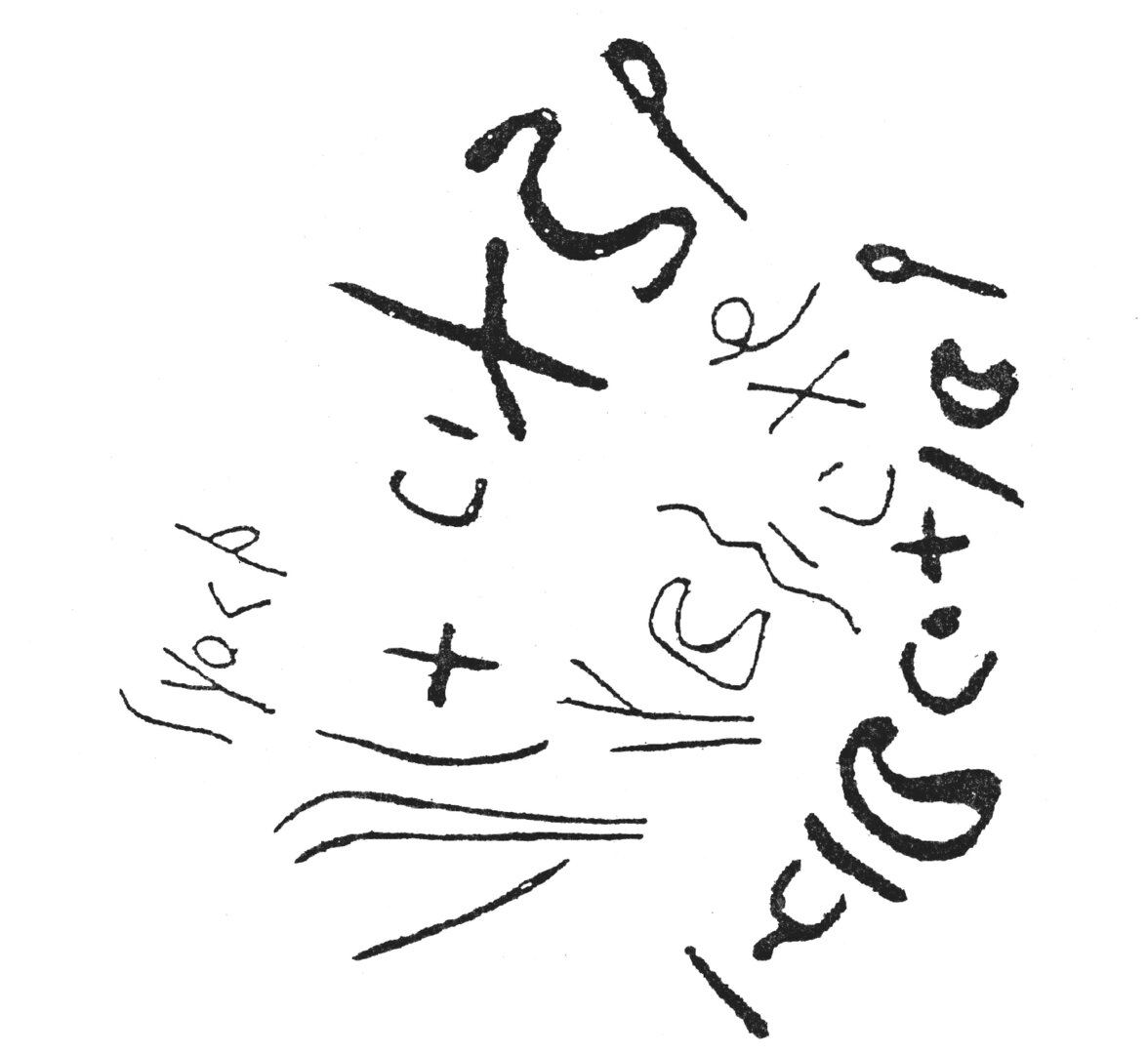inscription of siglum HaNS 410