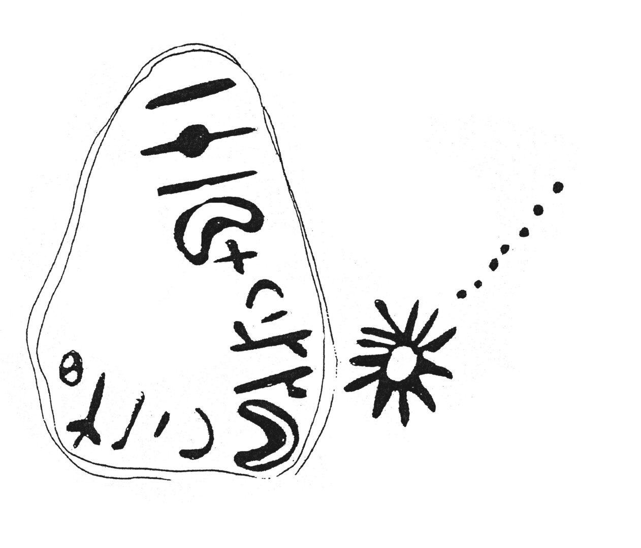 inscription of siglum HaNS 433