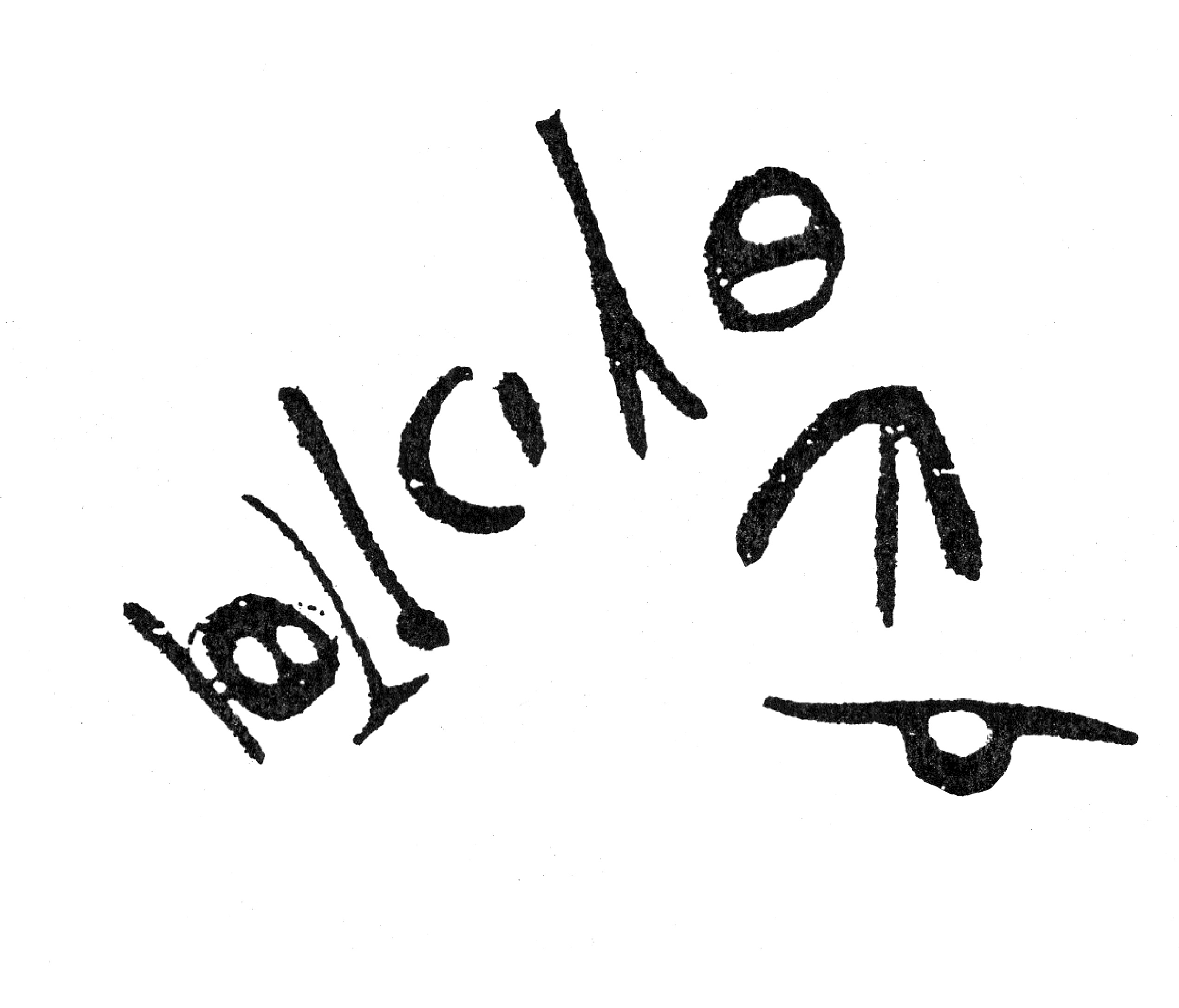 inscription of siglum HaNS 440