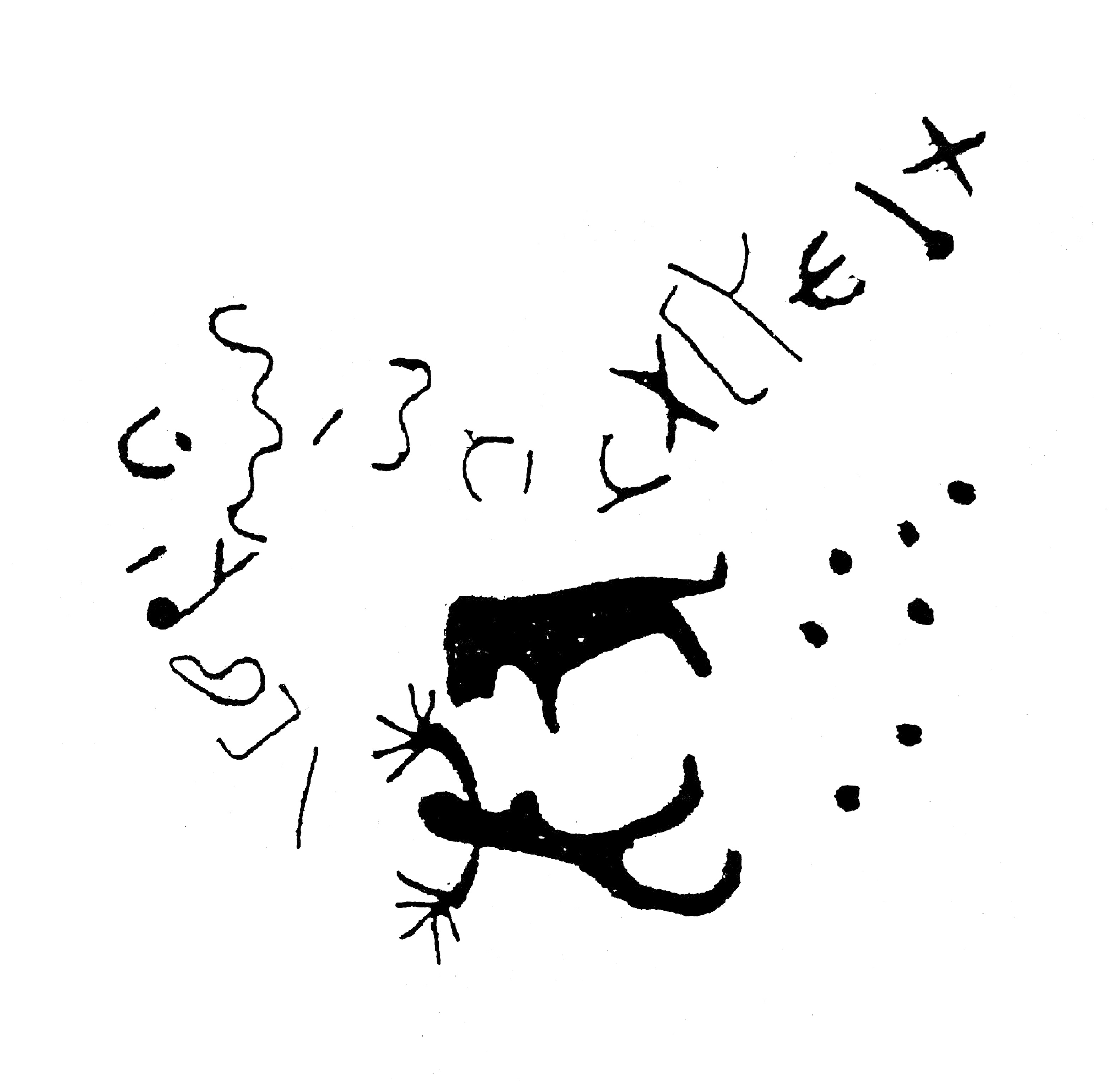 inscription of siglum HaNS 463