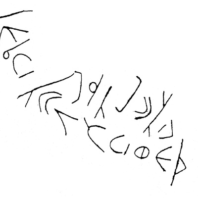 inscription of siglum HaNS 498