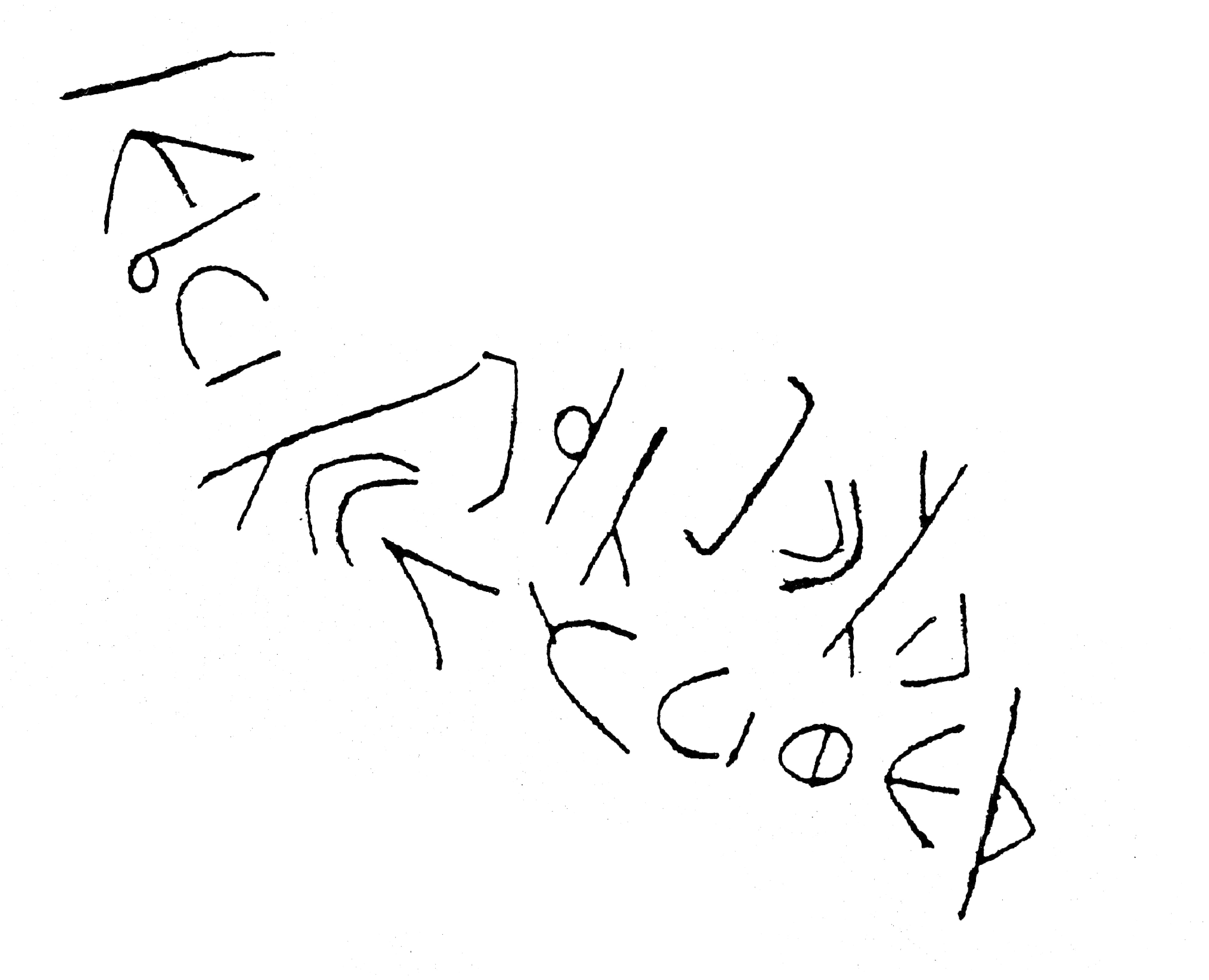 inscription of siglum HaNS 498