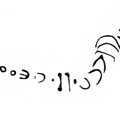 inscription of siglum HaNS 499