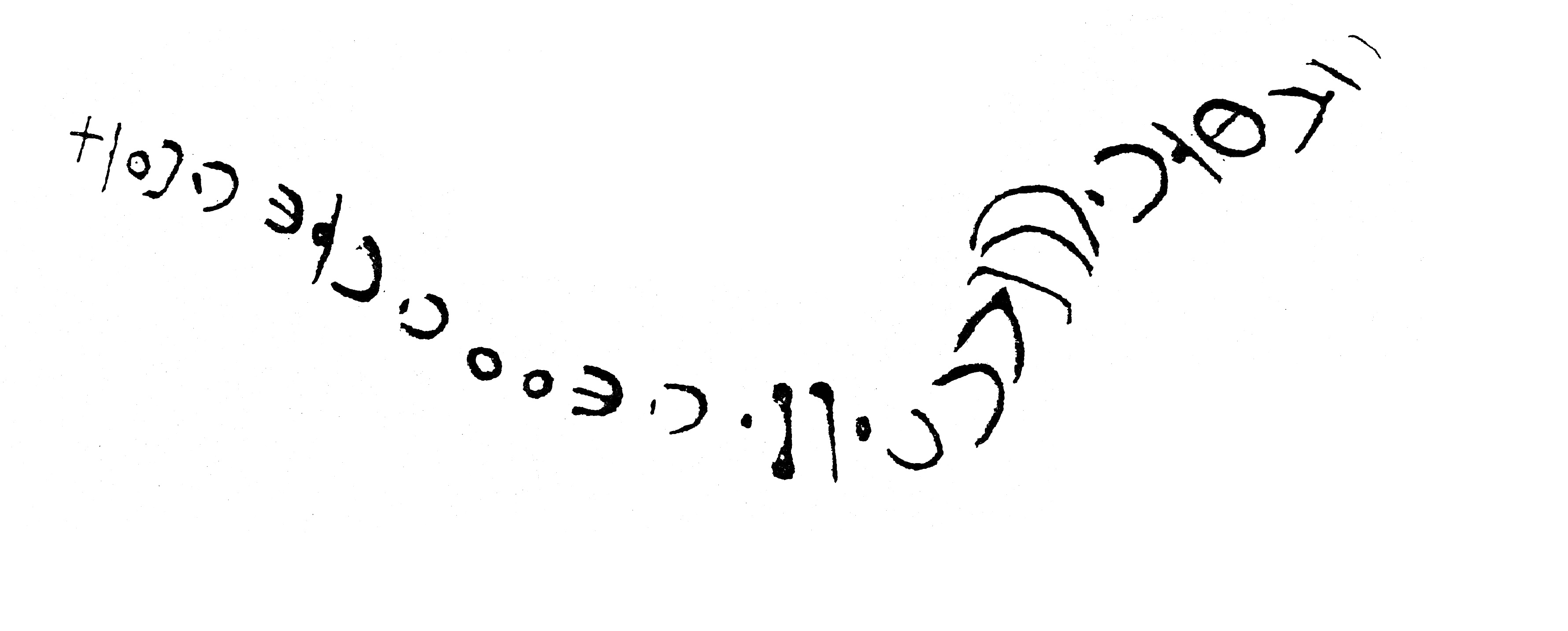 inscription of siglum HaNS 499
