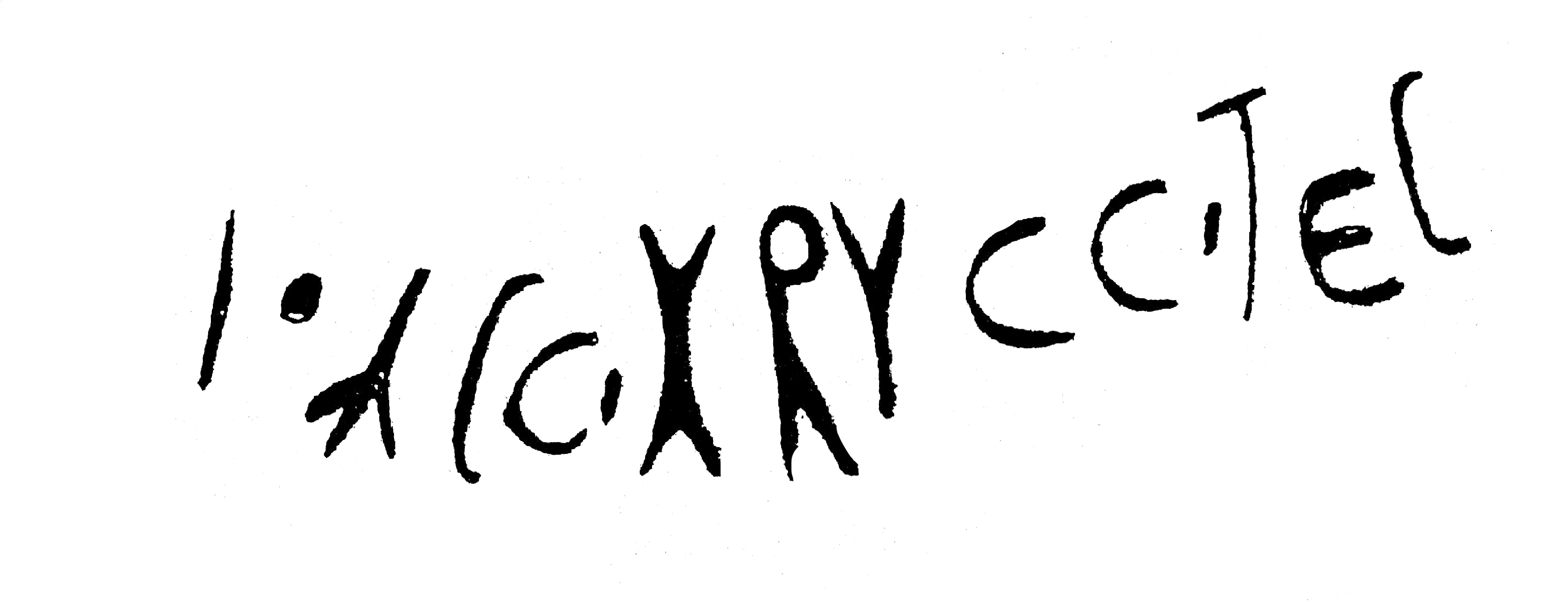 inscription of siglum HaNS 506