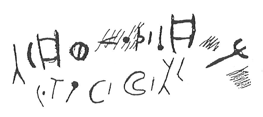 inscription of siglum HaNS 521