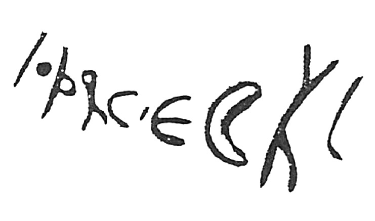 inscription of siglum HaNS 544