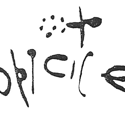 inscription of siglum HaNS 554