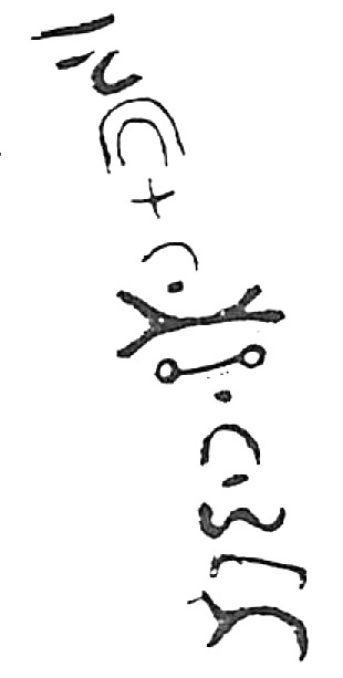 inscription of siglum HaNS 563