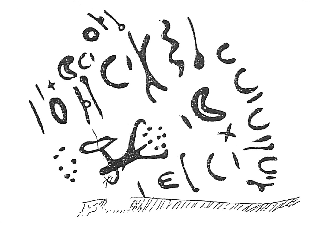 inscription of siglum HaNS 573