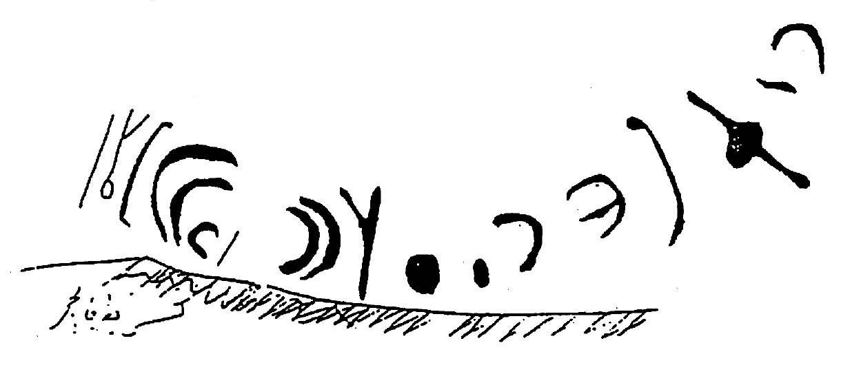 inscription of siglum HaNS 596