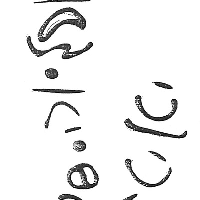 inscription of siglum HaNS 628