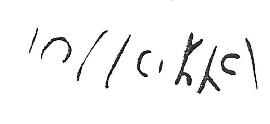 inscription of siglum HaNS 630