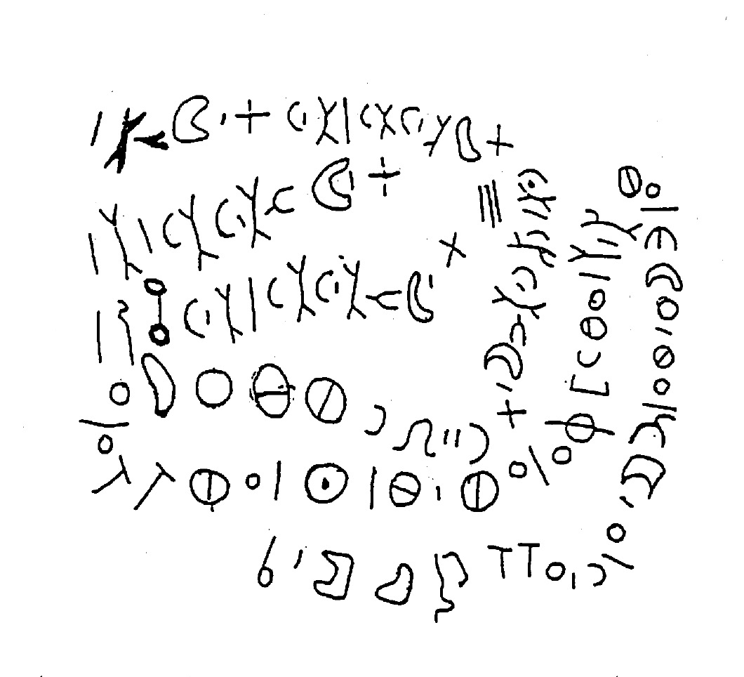 inscription of siglum HaNS 687