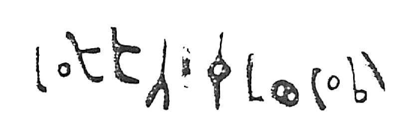 inscription of siglum HaNS 701