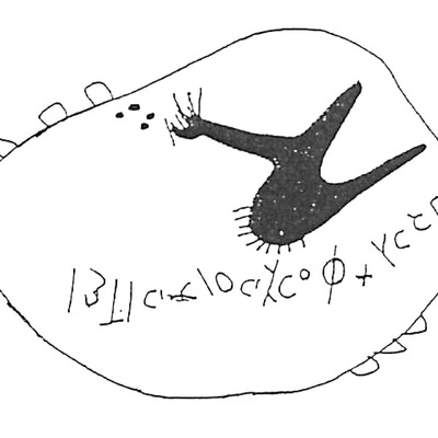 inscription of siglum HaNS 707