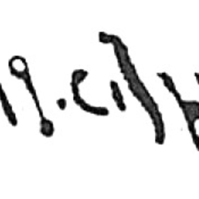 inscription of siglum HaNS 710