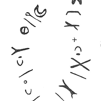 inscription of siglum HaNSB 346