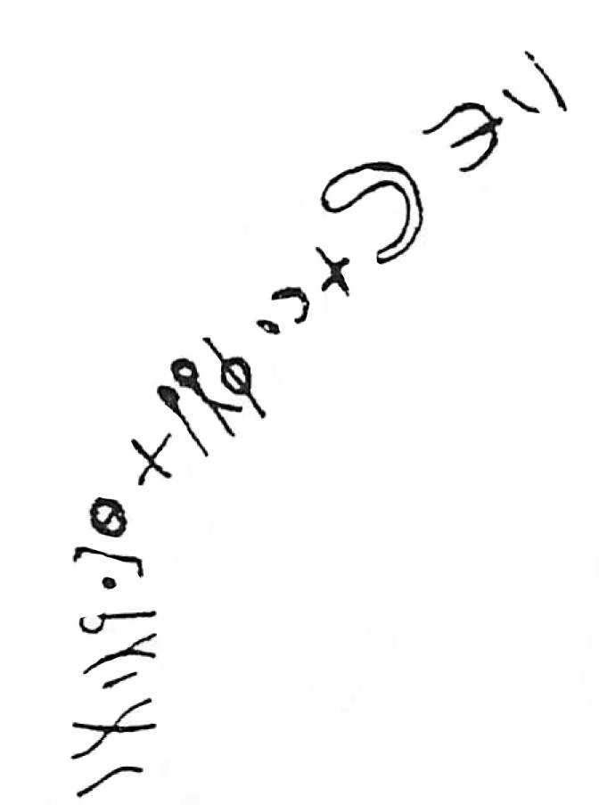 inscription of siglum HaNSB 8